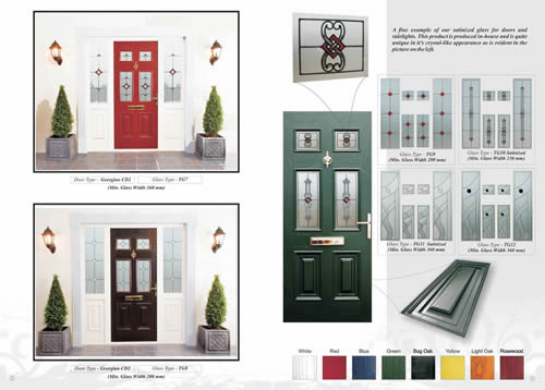 Choice of doors available
